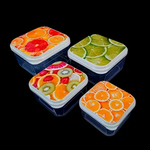 ظرف نگهدارنده مدل پرتقالی کد 807 مجموعه 4 عددی