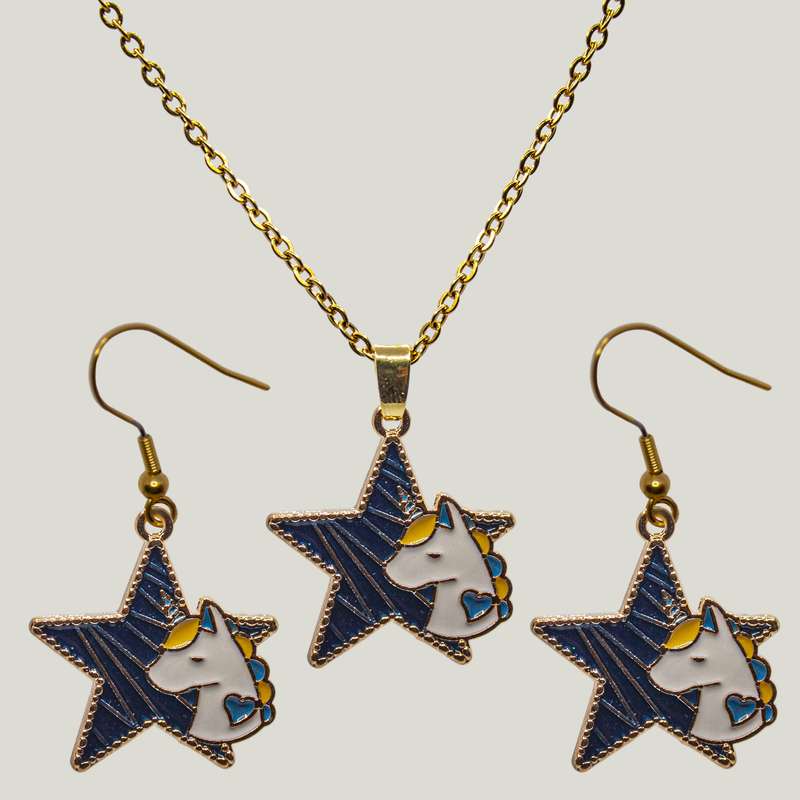 نیم ست دخترانه مدل یونیکورن کد 326 نیم ست دخترانه مدل یونیکورن کد 326