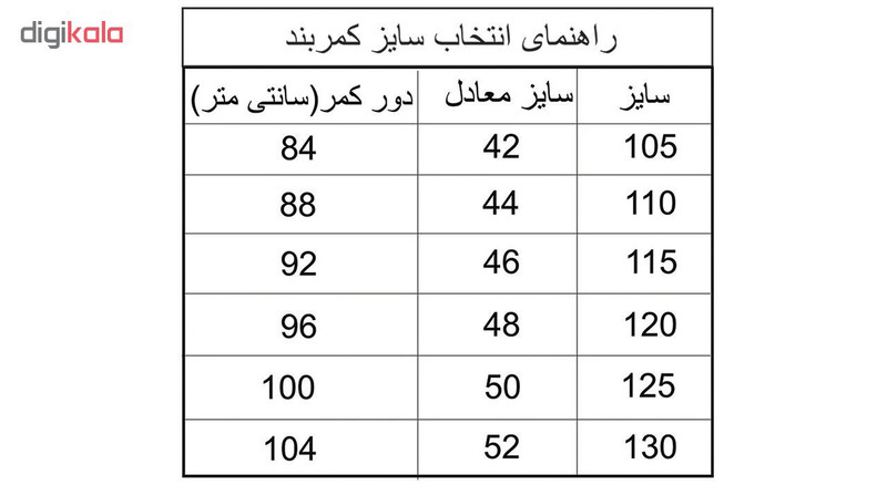 کمربند مردانه رویال چرم مدل M41-Bwn