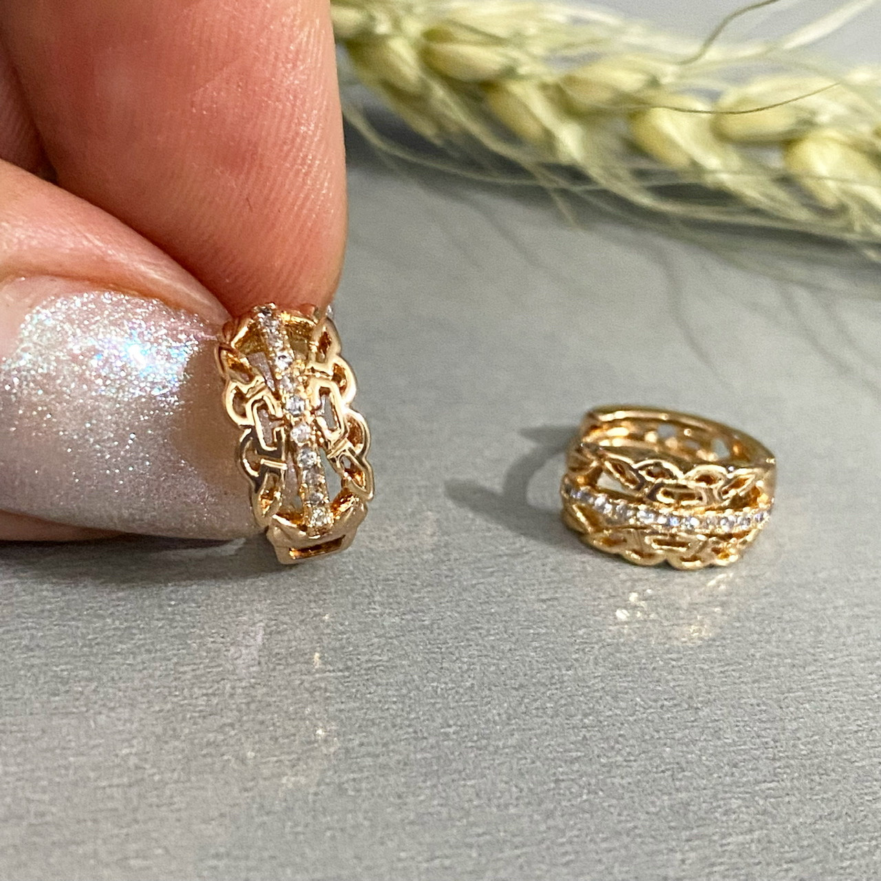 گوشواره دخترانه ژوپینگ مدل GH116 گوشواره دخترانه ژوپینگ مدل GH116