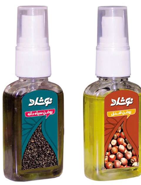 روغن مو نوشاد مدل Anti-hair loss مجموعه 2 عددی