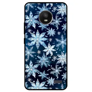 Megafone Snowflake 2824 Cover For Motorola Moto E4