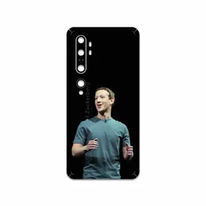 MAHOOT Mark Zuckerberg Cover Sticker for Xiaomi Mi Note 10 Pro