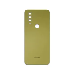 MAHOOT Matte-Gold Cover Sticker for motorola One Action