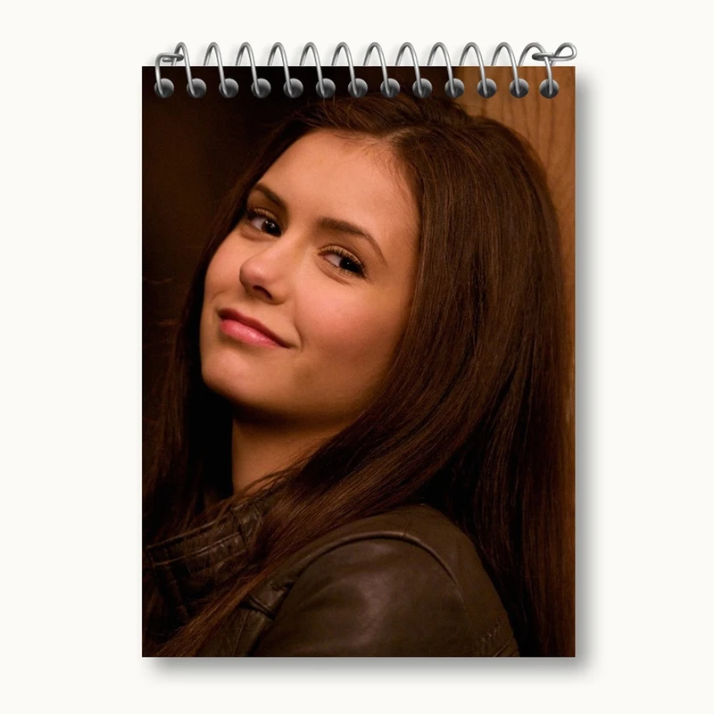 دفتر یادداشت 50 برگ خندالو مدل الینا گیلبرت خاطرات یک خون آشام The Vampire Diaries کد 20274