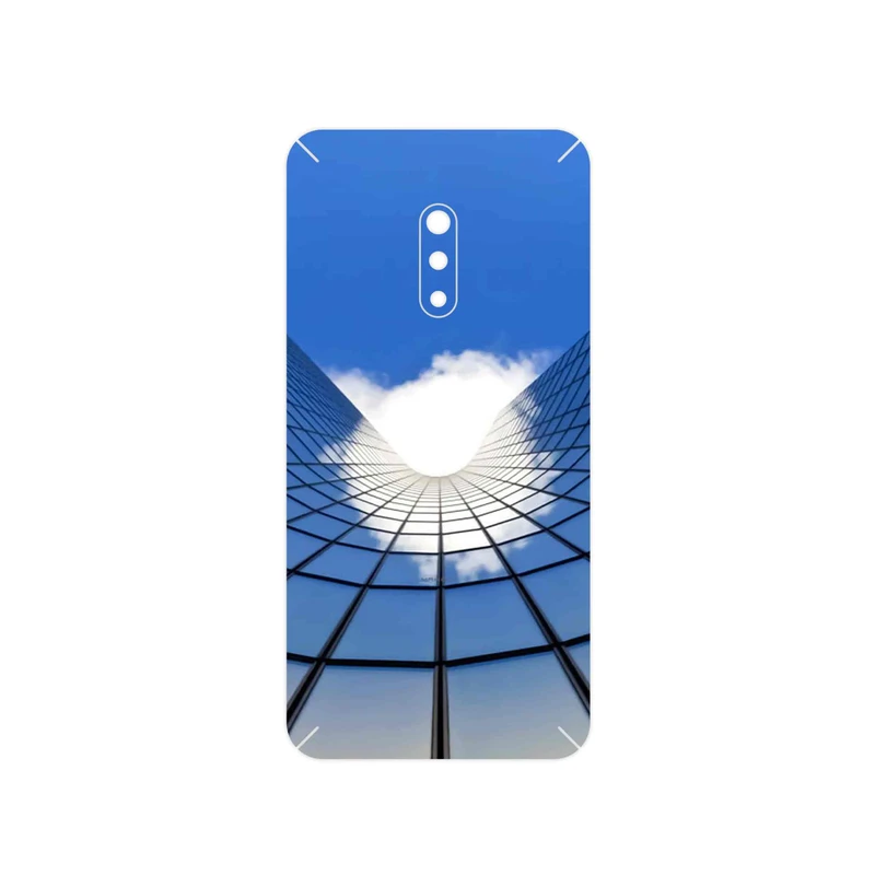 برچسب پوششی ماهوت مدل Glass skyscraper مناسب برای گوشی موبایل اپو Realme X