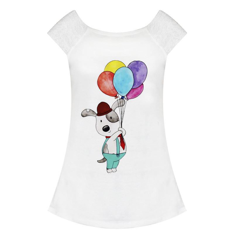 تی شرت زنانه مدل ST0005-110034 