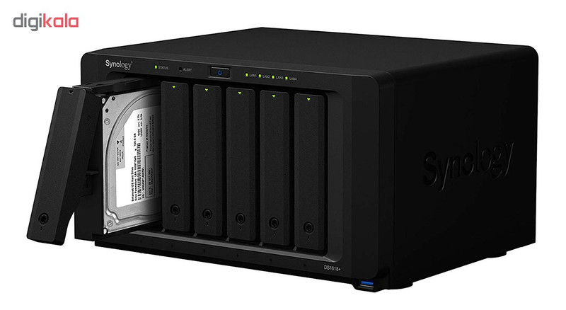 ذخیره ساز تحت شبکه 6Bay سینولوژی مدل دیسک استیشن DS1618Plus