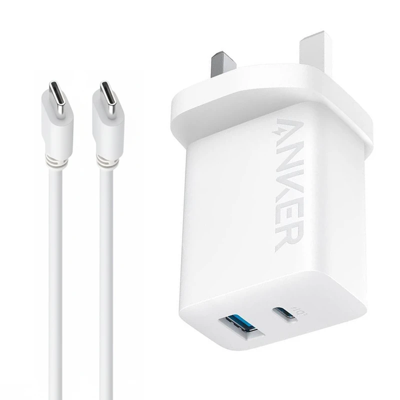 شارژر دیواری 20 وات انکر مدل B2348 به همراه کابل USB-C به طول 1.5 متر