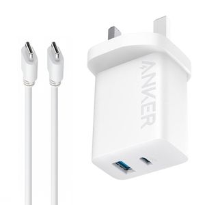 شارژر دیواری 20 وات انکر مدل B2348 به همراه کابل USB-C به طول 1.5 متر