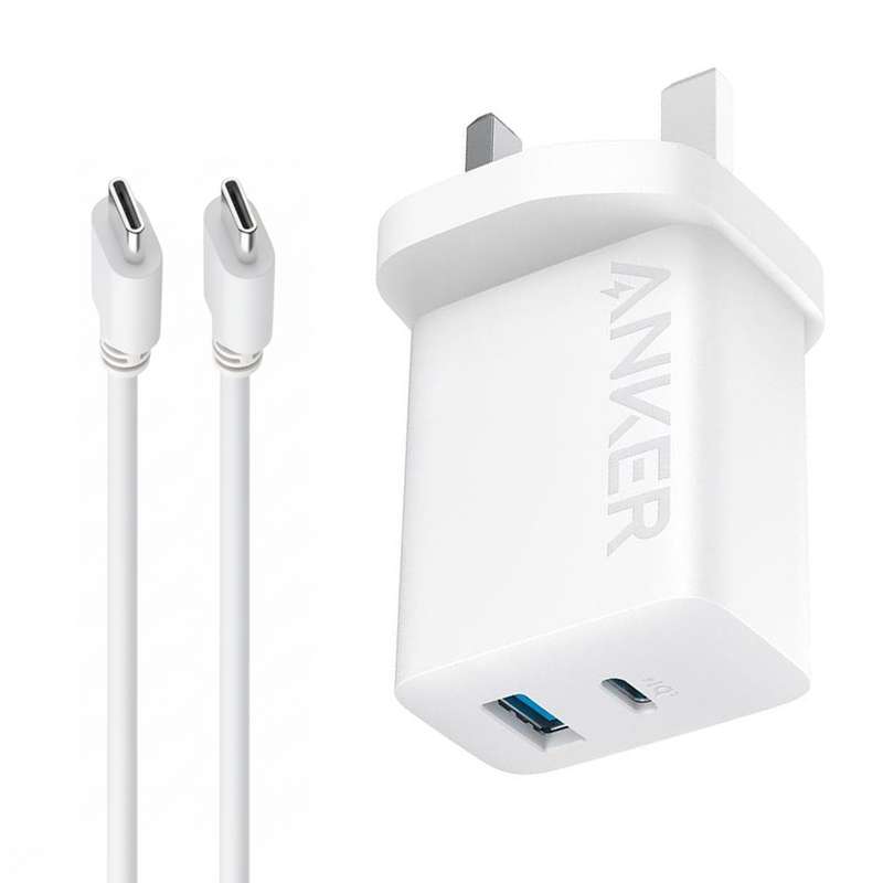 شارژر دیواری 20 وات انکر مدل B2348 به همراه کابل USB-C به طول 1.5 متر شارژر دیواری 20 وات انکر مدل B2348 به همراه کابل USB-C به طول 1.5 متر