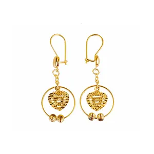 گوشواره طلا 18 عیار گالری طلاچی مدل 3