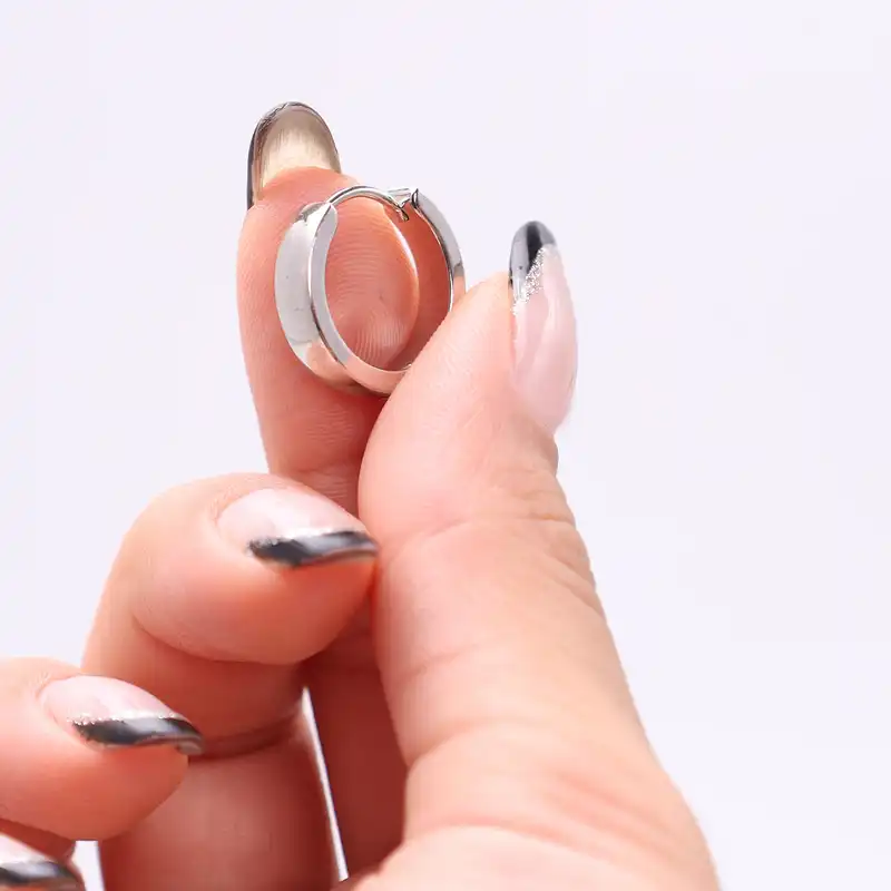 گوشواره زنانه پایتخت مدل PS942_GO بسته دو عددی