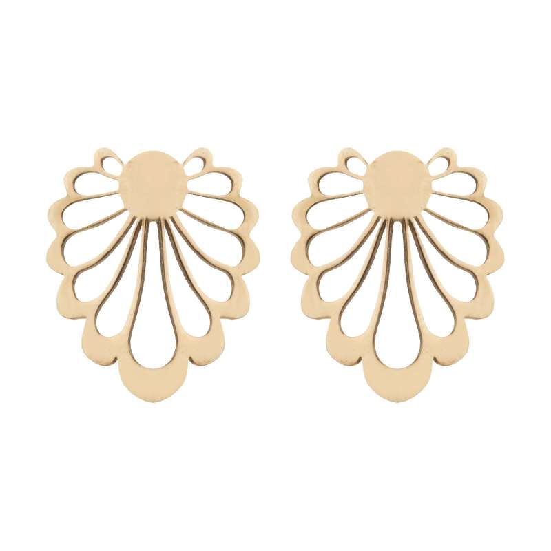 گوشواره طلا 18 عیار زنانه مایا ماهک مدل ME0827