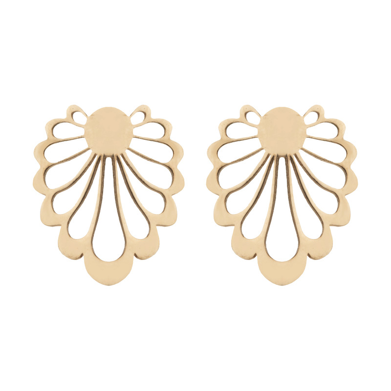 گوشواره طلا 18 عیار زنانه مایا ماهک مدل ME0827