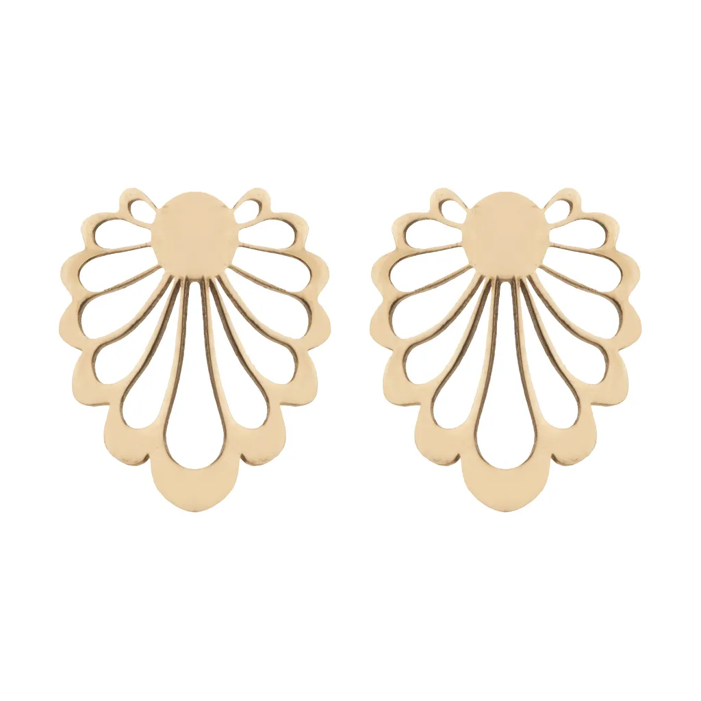 گوشواره طلا 18 عیار زنانه مایا ماهک مدل ME0827