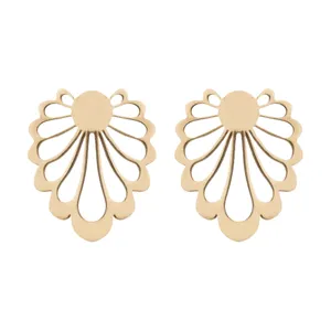 گوشواره طلا 18 عیار زنانه مایا ماهک مدل ME0827