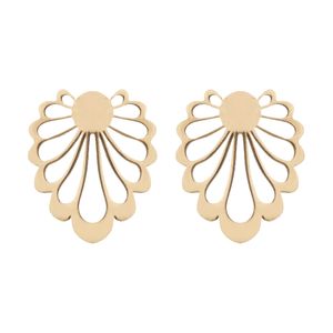 گوشواره طلا 18 عیار زنانه مایا ماهک مدل ME0827