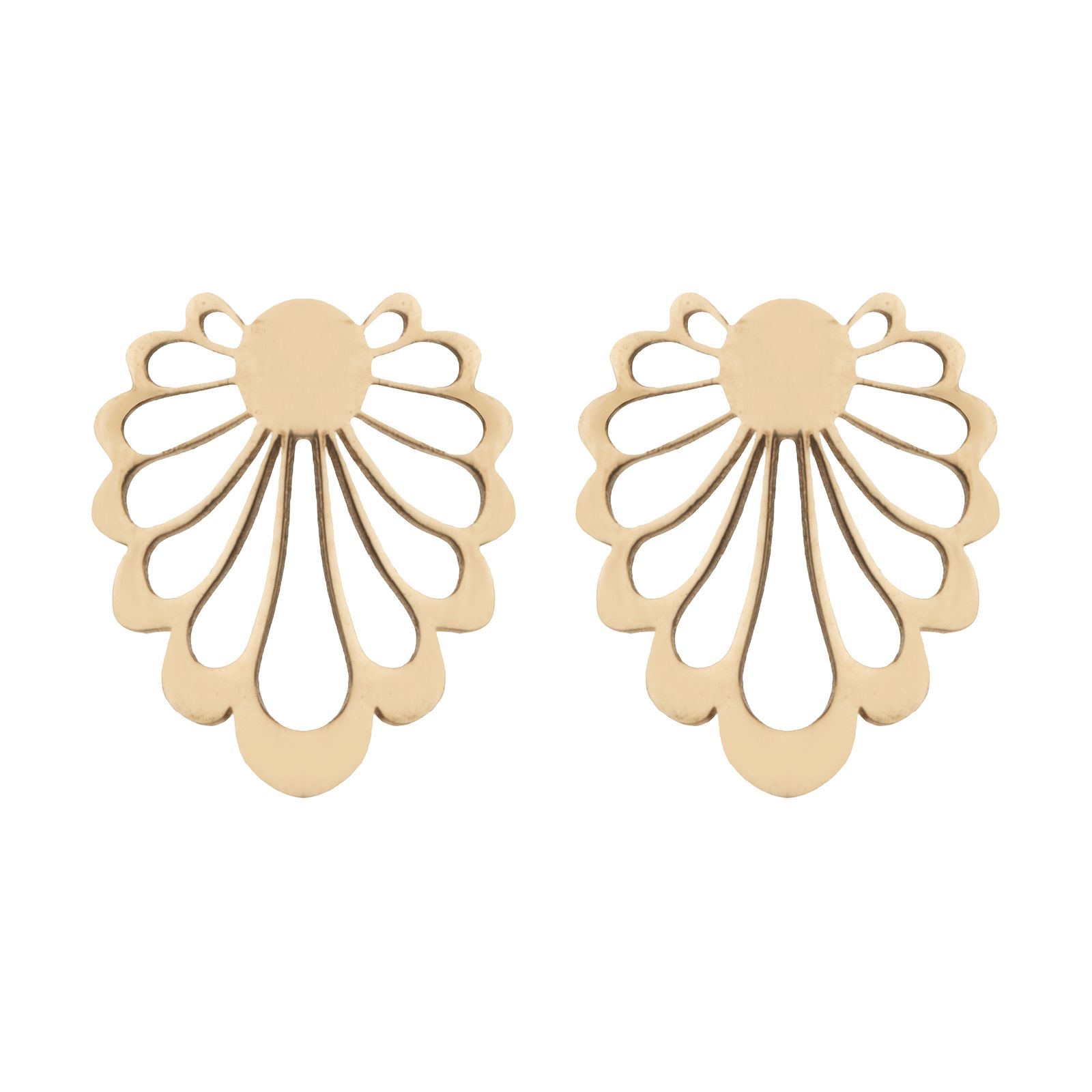 گوشواره طلا 18 عیار زنانه مایا ماهک مدل ME0827 -  - 1