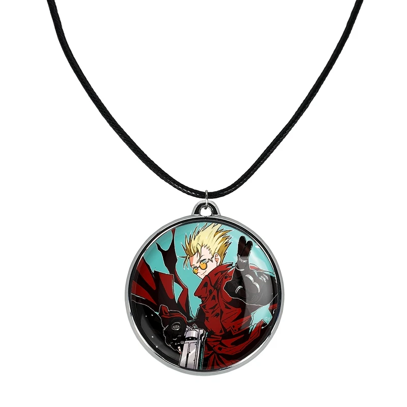 گردنبند خندالو مدل وش انیمه تریگان (Trigun) کد 3621636217