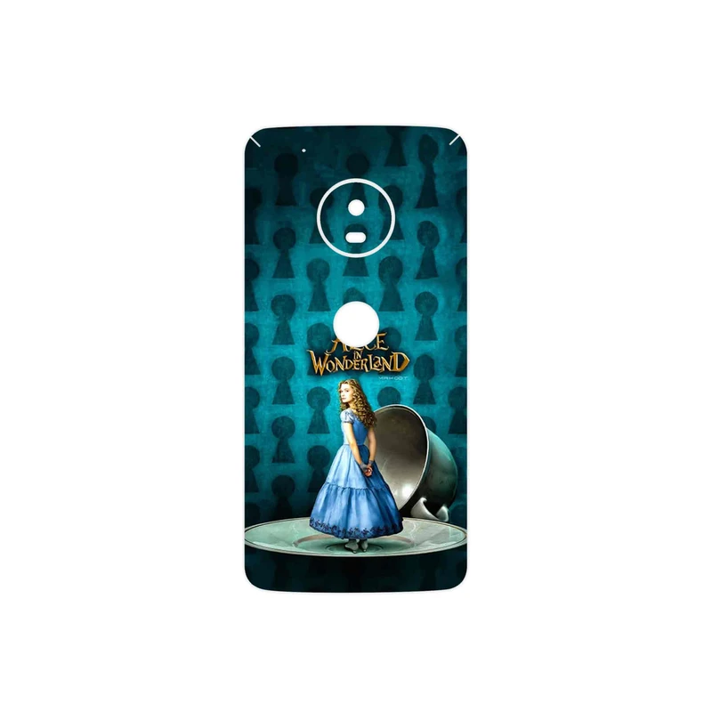 برچسب پوششی ماهوت مدل Alice in Wonderland مناسب برای گوشی موبایل موتورولا Moto G5 Plus