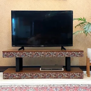 میز تلویزیون مدل ترمه 4040 مناسب برای تلویزیون تا 52 اینچ