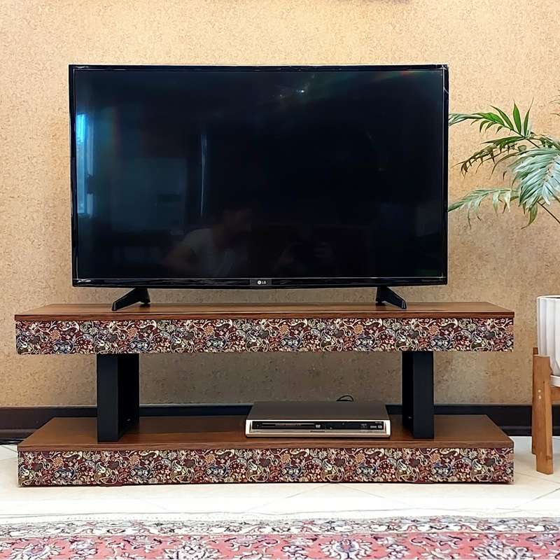 میز تلویزیون مدل ترمه 4040 مناسب برای تلویزیون تا 52 اینچ