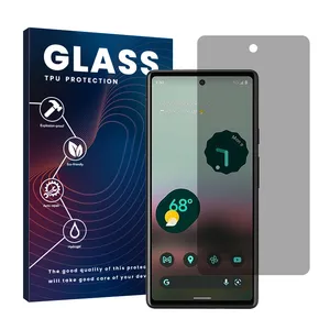 Glass Resistant model Screen protector privacy suitable for Google Pixel 6a mobile phone