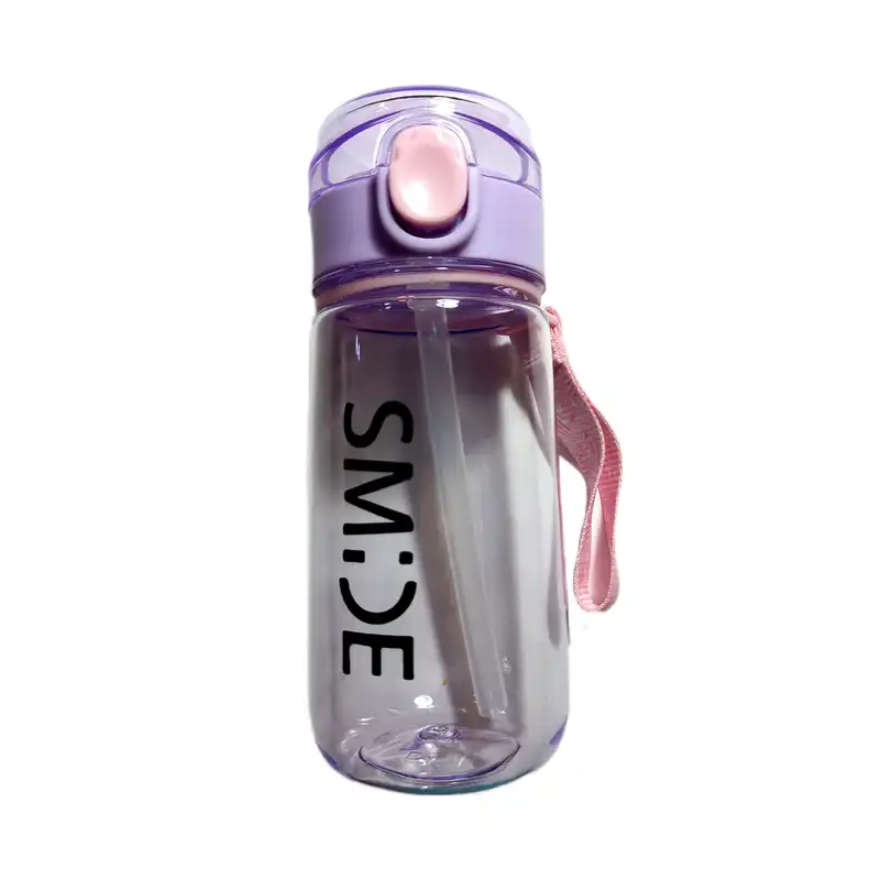 قمقمه کودک مدل نی دار طرح لبخند گنجایش 0.46 لیتر