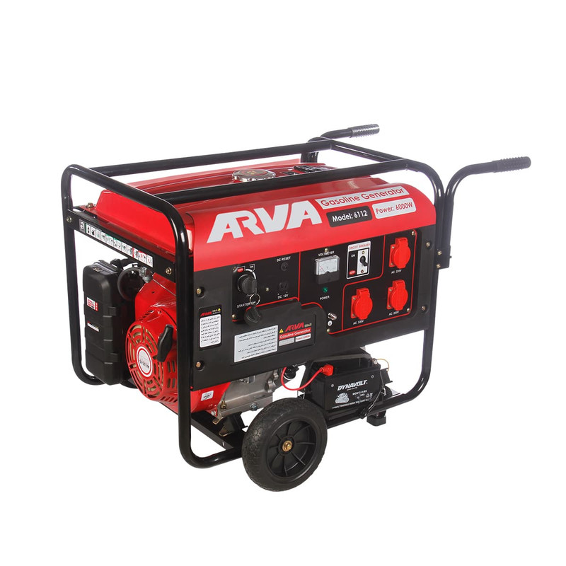 موتور برق بنزینی آروا مدل 6112 موتور برق بنزینی آروا مدل 6112