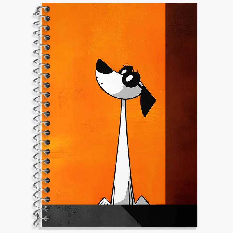 دفتر نت موسیقی 50 برگ خندالو طرح سگ (Dog) کد F6379