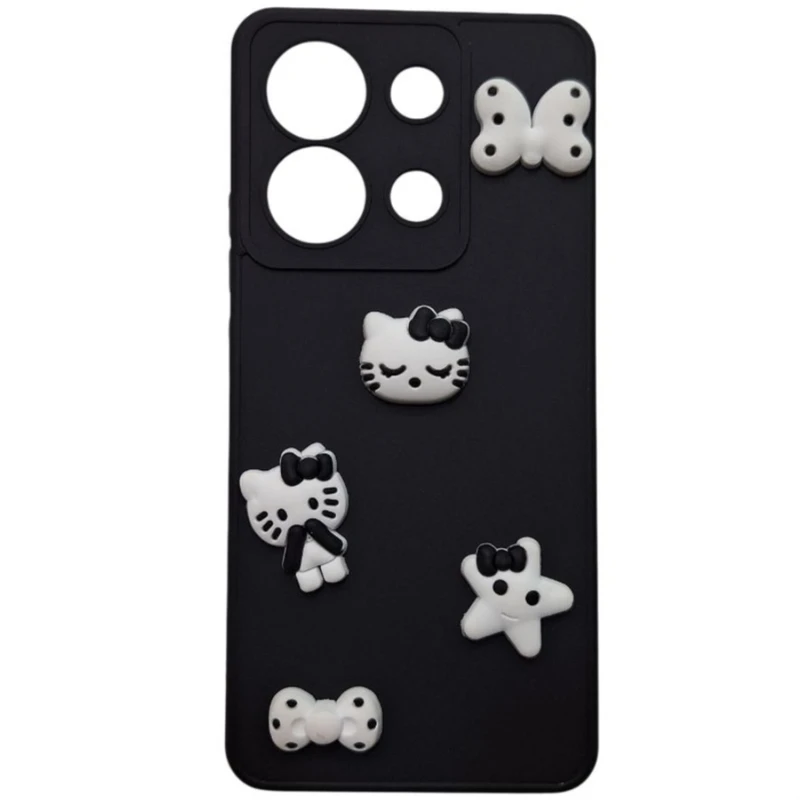 کاور طرح کیتی عروسکی مدل Note13 مناسب برای گوشی موبایل شیائومی Redmi Note 13 4G