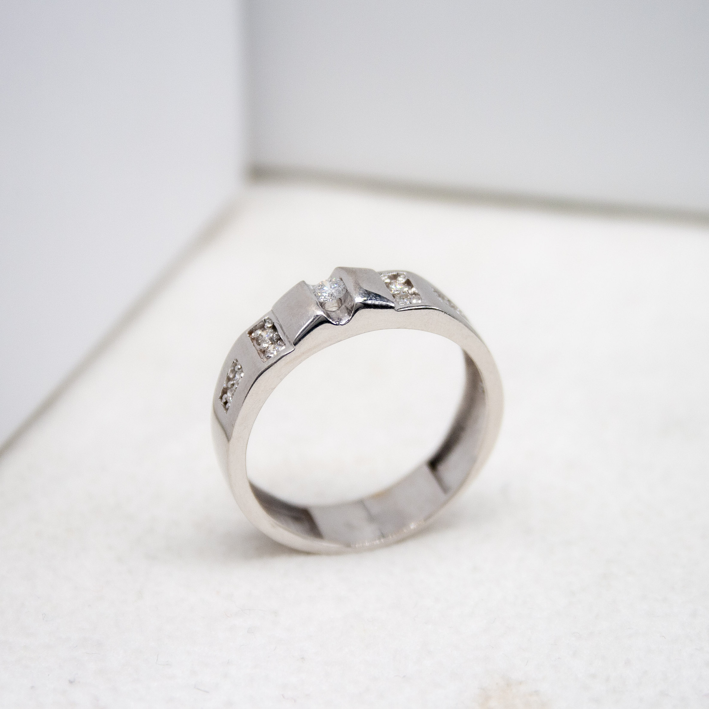 انگشتر طلا 18 عیار مردانه سهی مدل VR14-9.5