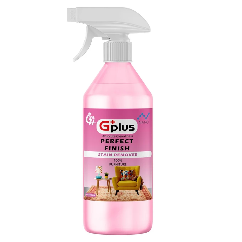 اسپری پاک‌کننده فرش و مبل برند غیاث مدل نانو جی پلاس حجم 500 سی سی