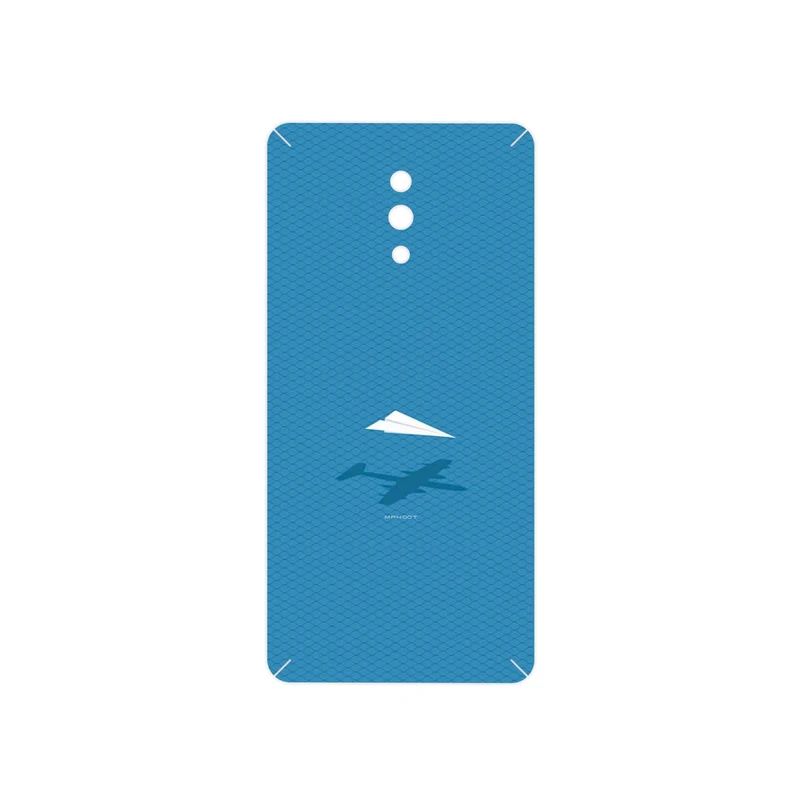 برچسب پوششی ماهوت مدل Minimal Paper Airplane مناسب برای گوشی موبایل اپو RENO 10X