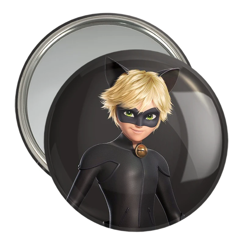 آینه جیبی خندالو مدل پسر گربه ای  کد 3511