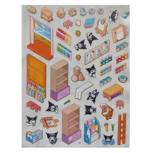 برچسب مدل جایگزاری سه بعدی طرح کرومی کد 010