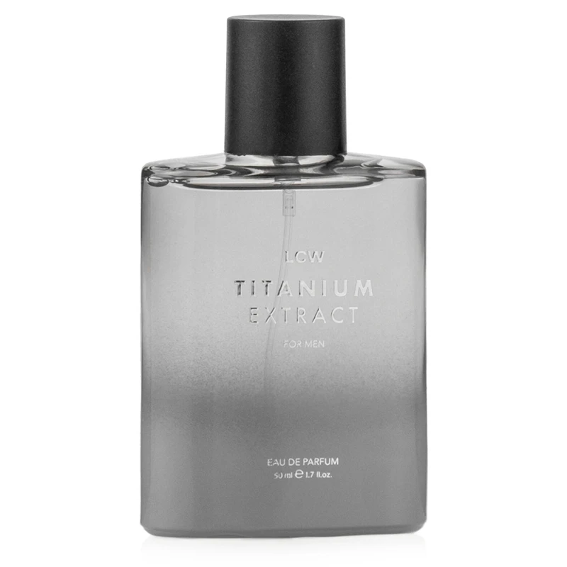 ادوپرفیوم مردانه ال سی وایکیکی مدل Titanium Extract با رایحه خنک و گلی حجم 50 میلی‌لیتر