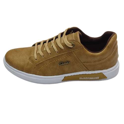 کفش روزمره مردانه مدل تک اسپرت چرمی بندی کد CLRK-04