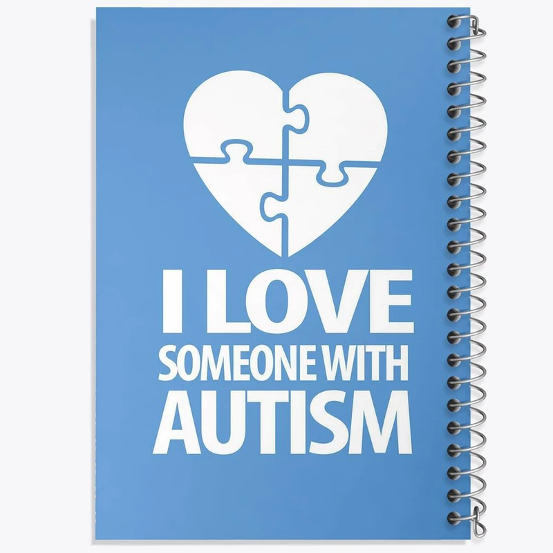 دفتر لیست خرید 50 برگ خندالو طرح اتیسم Autism کد 26725