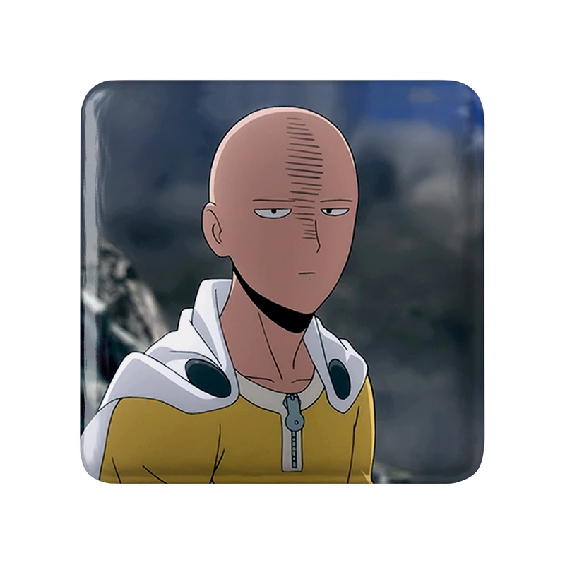 مگنت خندالو طرح سایتاما انیمه مرد تک مشتی کد 11374