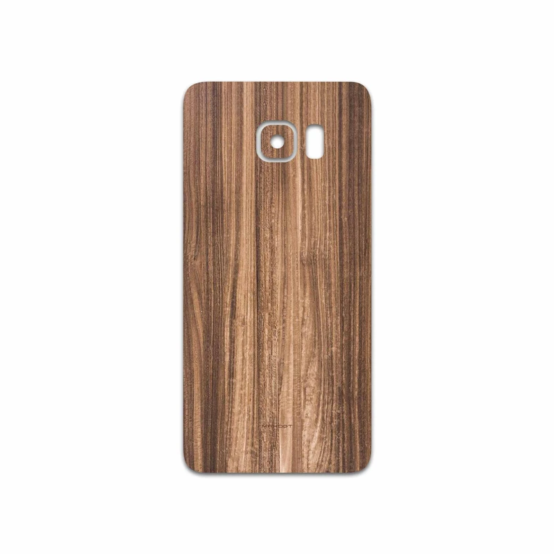 برچسب پوششی ماهوت مدل Light Walnut Wood مناسب برای گوشی موبایل سامسونگ Galaxy S6 Edge