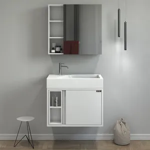 ست کابینت و روشویی آلکا مدل 5060 به همراه آینه‌ و باکس