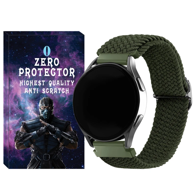 بند زیرو مدل Braided ZR مناسب برای ساعت هوشمند سامسونگ Galaxy watch 4 / watch 5 / watch 6