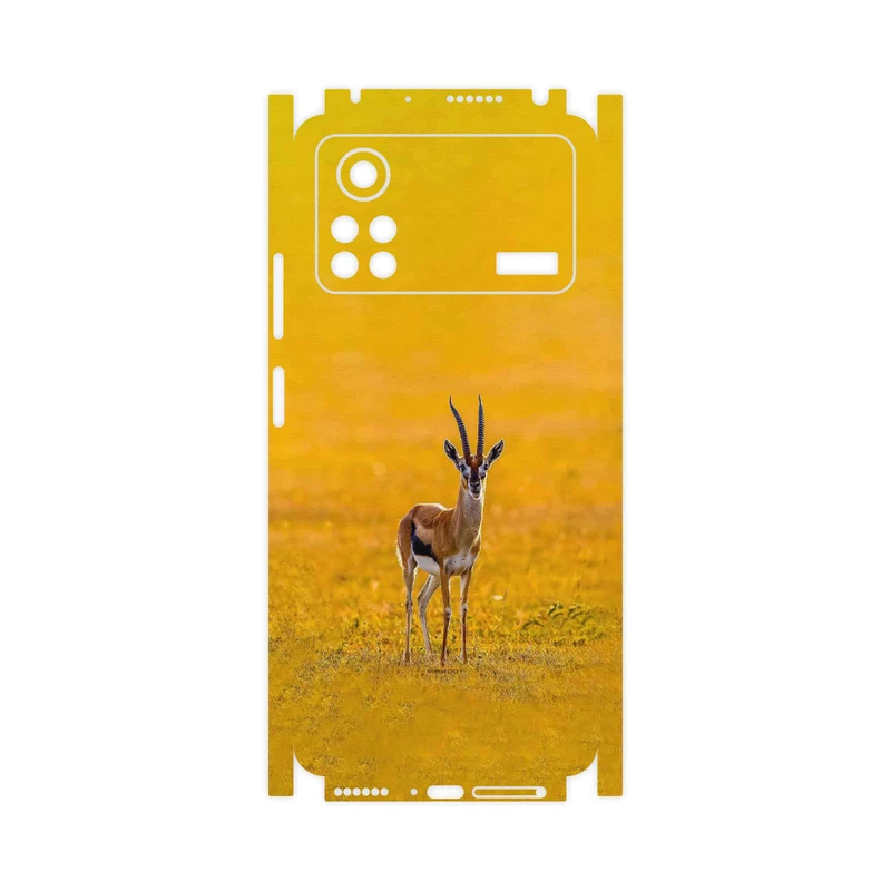 برچسب پوششی ماهوت مدل Gazelle-FullSkin مناسب برای گوشی موبایل شیائومی Poco X4 Pro 5G