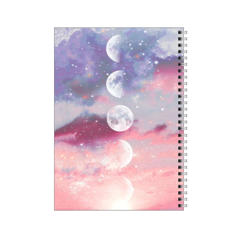 دفتر مشق 50 برگ بامبیلیپ طرح ماه و آسمان کد 4775212