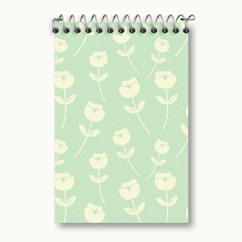 دفتر یادداشت 50 برگ خندالو مدل گل گلی کد N761