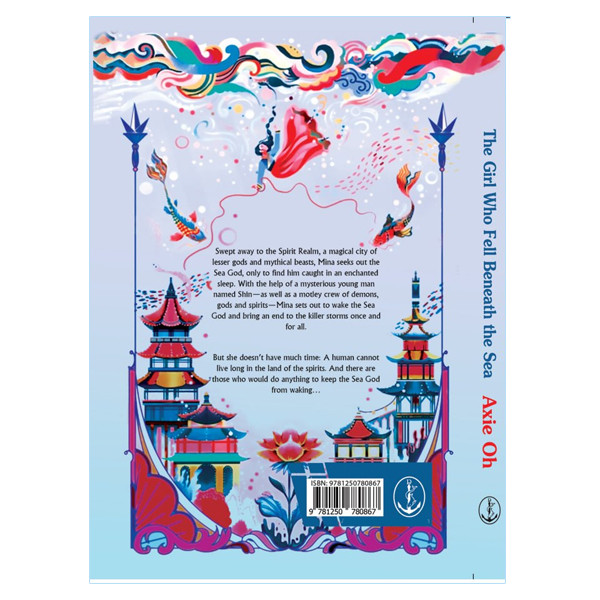 کتاب The Girl Who Fell Beneath the Sea اثر Axie Oh انتشارات دبللیدی