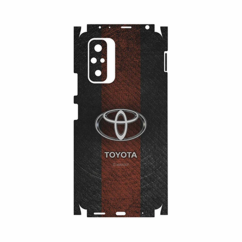 برچسب پوششی ماهوت مدل TOYOTA-Logo-FullSkin مناسب برای گوشی موبایل شیائومی Redmi Note 10 Pro