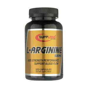 کپسول ال آرژنین ساپلند نوتریشن -500 میلی گرم بسته 120 عددی